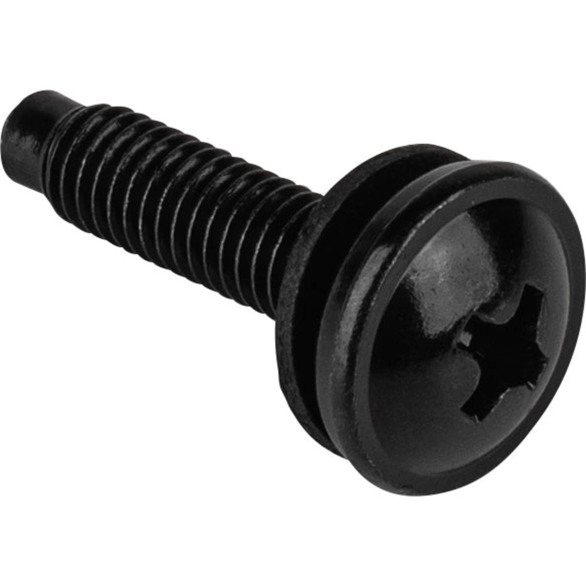 10 32 X 3 4 Rack Screws With Built in Nylon Washers 100 Pcs 10-32-x-3-4-rack-screws-with-built-in-nylon-washers-100-pcs